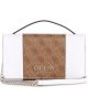 Guess Sk669179Wml Minibags Kamryn Wallet On A String White Multi Nb